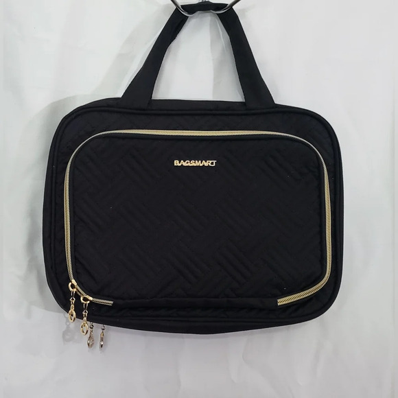 Bagsmart Black Medium Hanging Travel‎ Toiletry Cosmetic Organizer - Picture 1 of 14